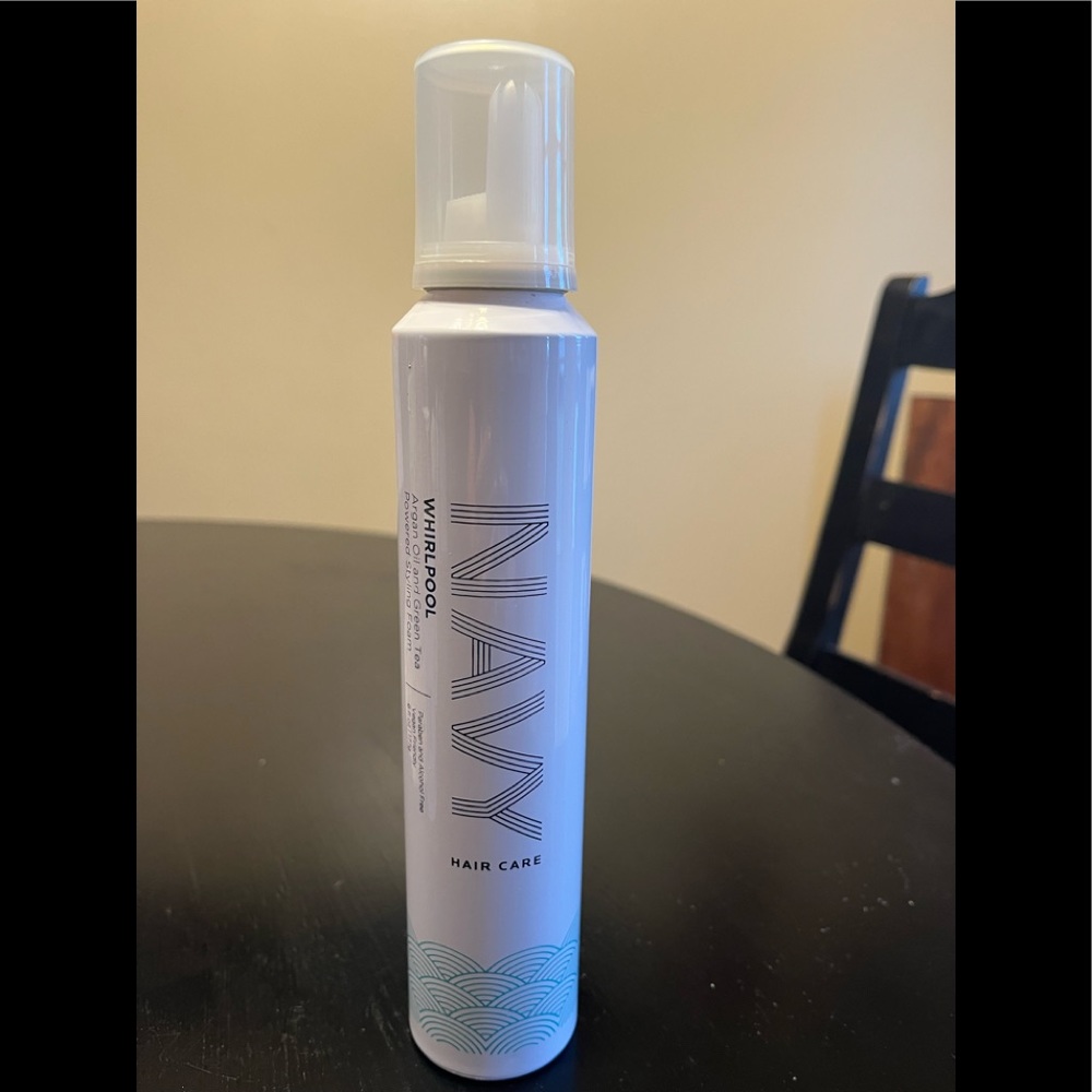 6oz NAVY WHIRLPOOL Styling Foam